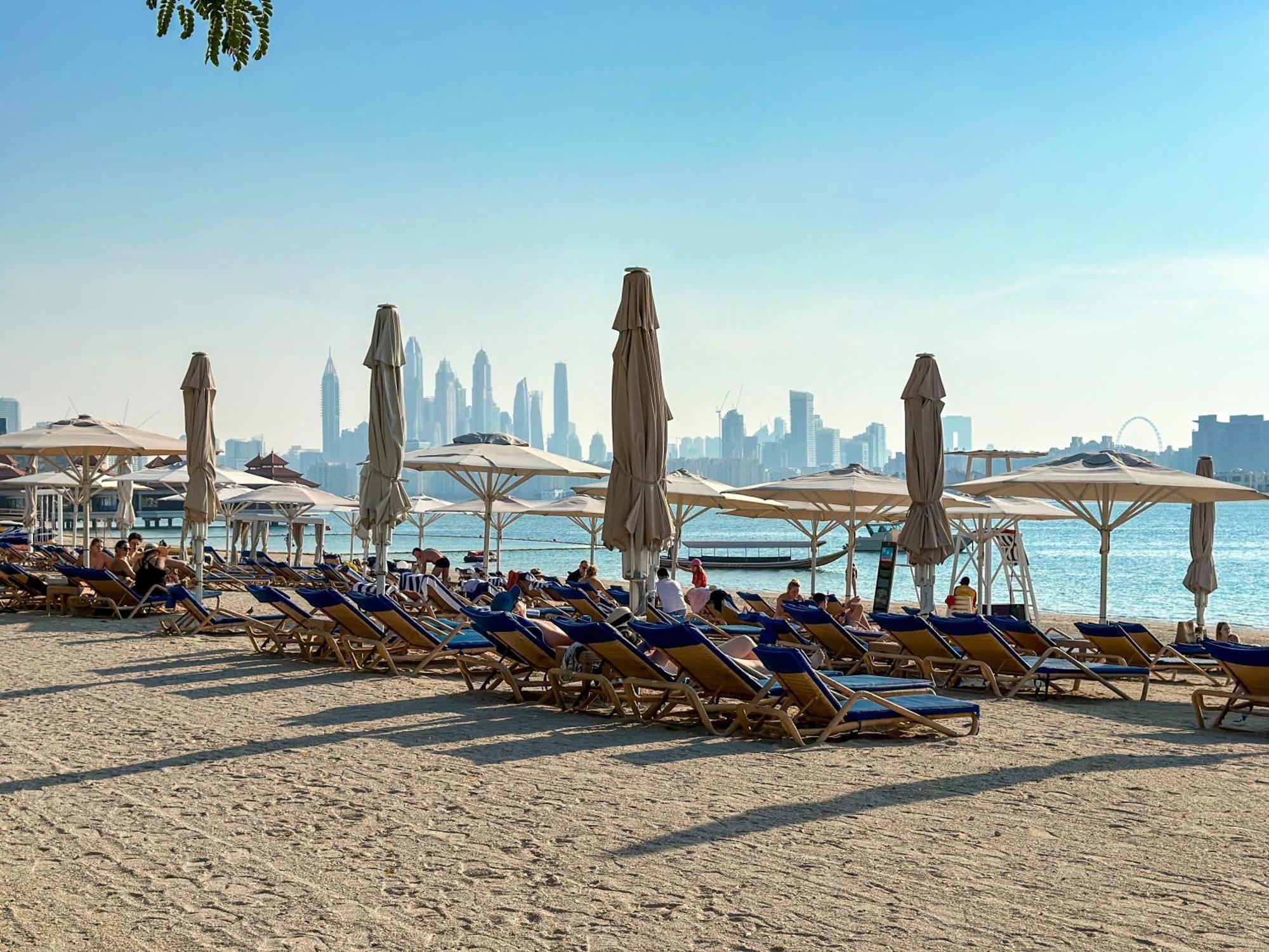 Relaxing 1 Bedroom Apartment At 5 Star Resort Dubai Exterior foto