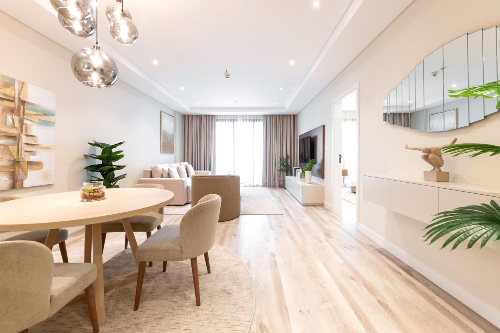 Relaxing 1 Bedroom Apartment At 5 Star Resort Dubai Exterior foto